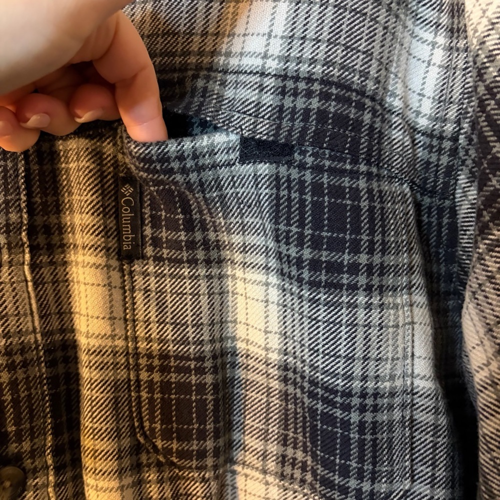 Columbia Men’s Quilted Lined Shacket Large - Picture 3 of 9